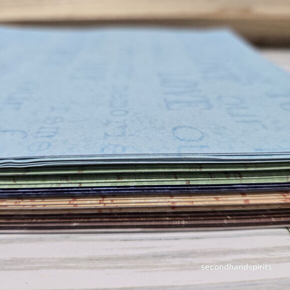 Family Scrapbook Paper 6 X 6 - approx 130 pc Scrapbooking,Card Making, Journals - Picture 2 of 8